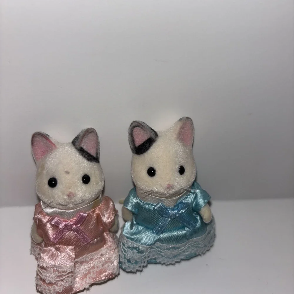 Calico Critters Lot of 8 Collectible Figures Woodland Friends
